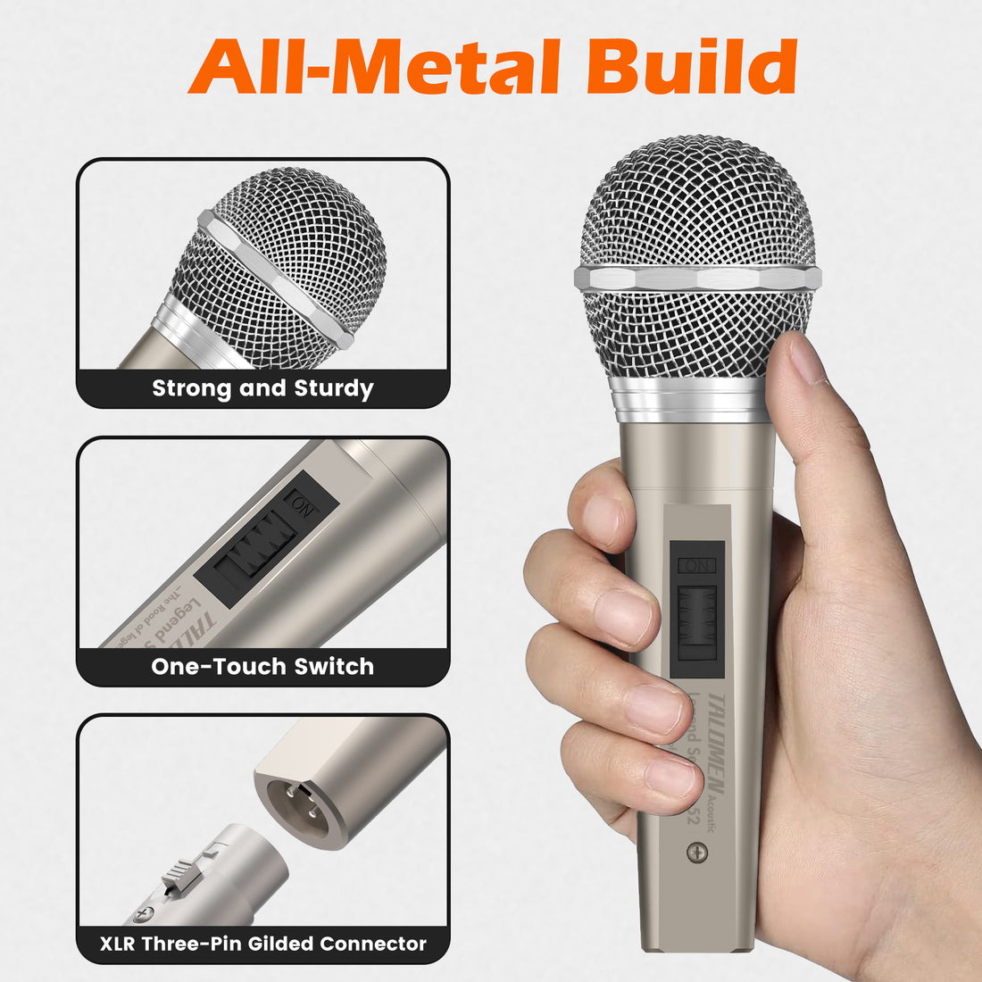 Talomen L52 Professional Vocal Microphone