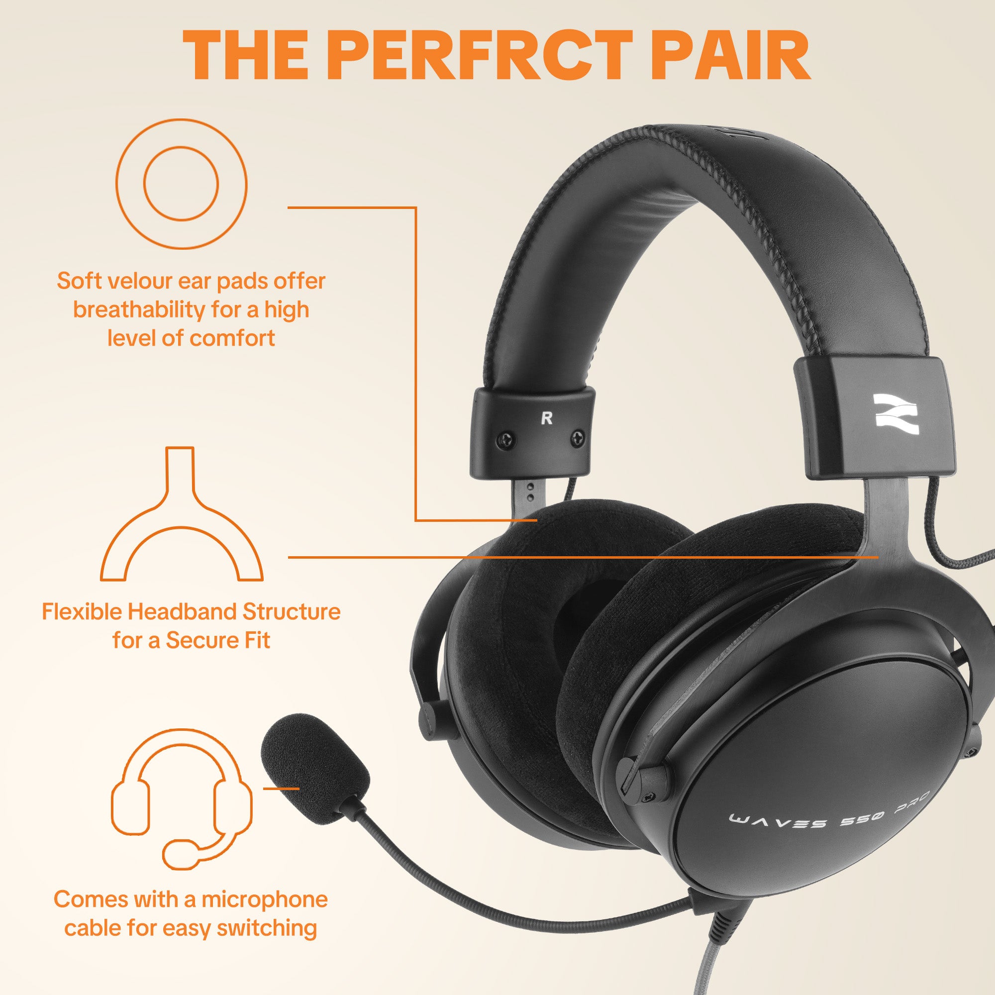 Talomen Ti660x | Auriculares con cable de monitorización de estudio profesional